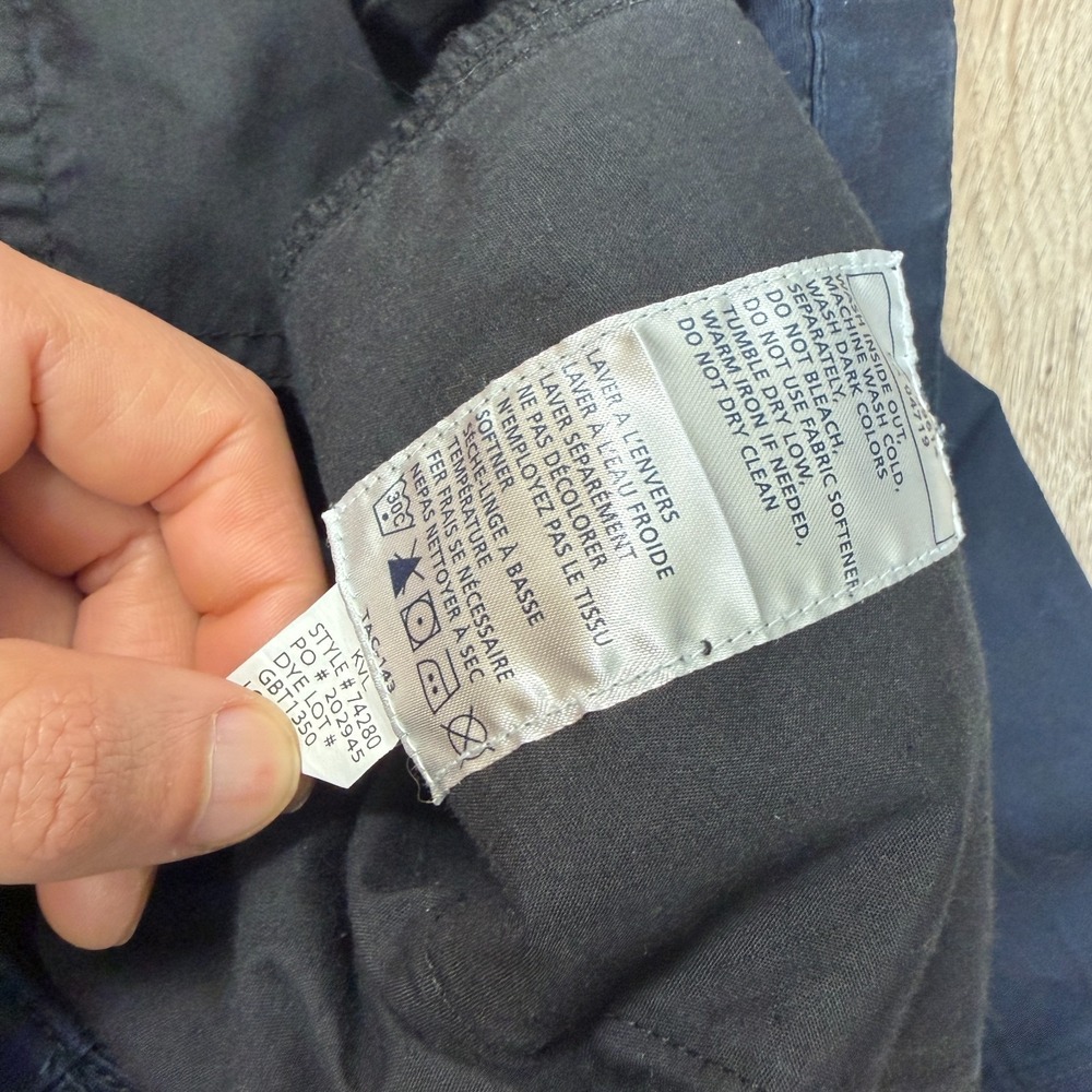 5.11 Men's Relaxed Fit TACLITE TDU Cargo Pants Large 35x31 Navy Blue Work - Picture 5 of 7